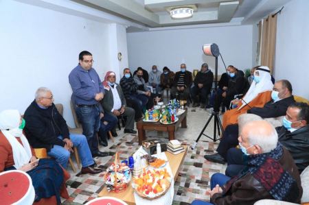 العديد من الحلقات البيتية الداعمة للموحدة في ترشيحا بمشاركة مازن غنايم وإيمان خطيب ياسين